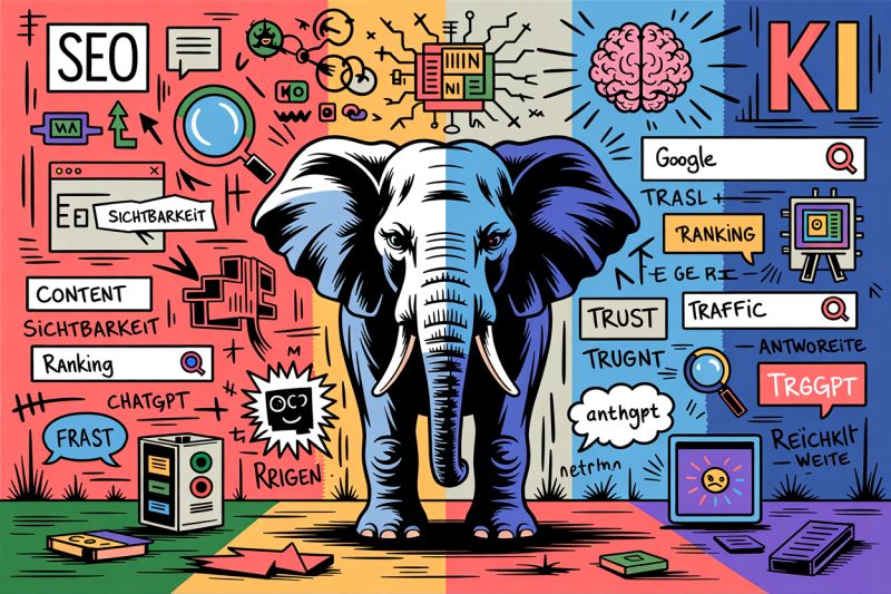 Der Elefant im Raum. SEO in Zeiten von KI
